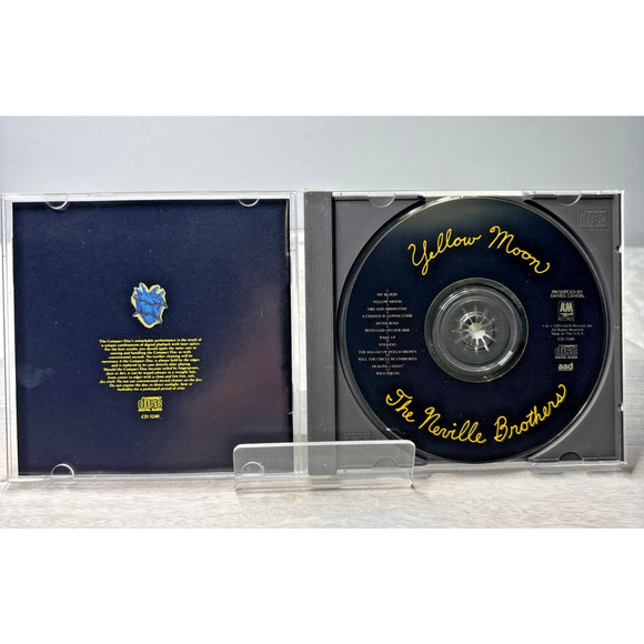 The Neville Brothers – Yellow Moon CD 1989 A&M Soul Funk New Orleans Blues Rock - Picture 3 of 5